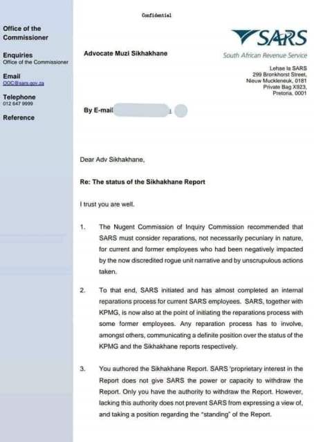 what are sars documents